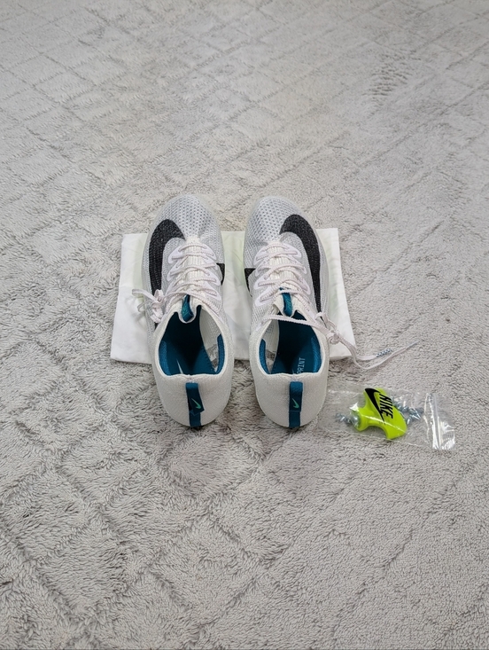 Nike Zoom Superfly Elite 2 White Bright Spruce Sprinting Spikes Mens 15 main image 6